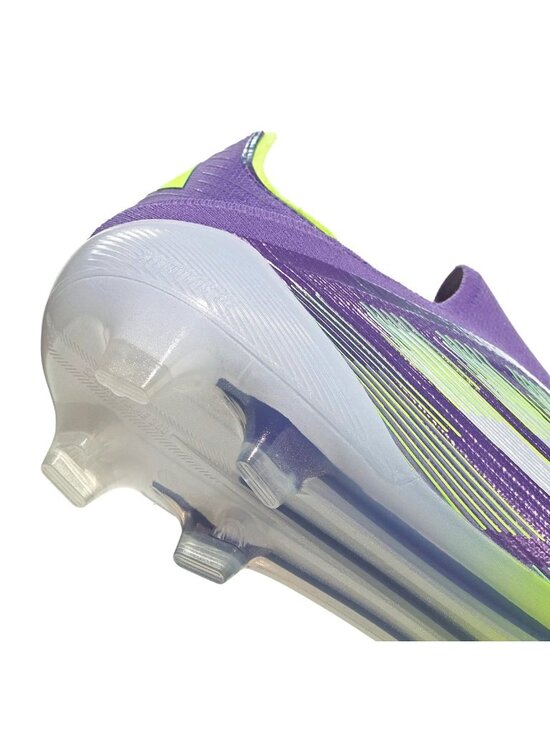 adidas F50 Elite Laceless FG Unisex 10m/11w Soccer Cleat Purple Green JH7628 NEW